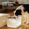 Cheerble Pumpless Dog Water Elfin Fountain, Wireless Pet Fountain Battery Operated