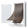 Pet Door, X-Large, with Double Magnetic Flaps and Metal Frame, Strong and Weatherproof Dog Door for Interior and Exterior Doors, Easy to Install