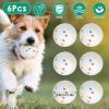 6Pcs 2.3" Dog Balls Tear-Resistant Washable ETPU Dog Chew Toys for Small Medium Dogs for Automatic Dog Ball Launcher Ball Throwing Machine