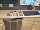 Lots of Maltese Dish Drying Mat Absorbent Dish Drying Mat Pad for Kitchen Counter Dish Drainer Mat for Countertop, 14 x 21", Multicolor