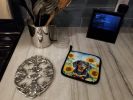 Dachshund in Sunflowers Pair of Pot Holders Kitchen Heat Resistant Pot Holders Sets Oven Hot Pads for Cooking Baking BBQ, 7 1/2 x 7 1/2