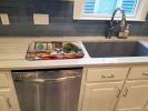 Boxer Christmas Cookies Dish Drying Mat Absorbent Dish Drying Mat Pad for Kitchen Counter Dish Drainer Mat for Countertop, 14 x 21", Multicolor