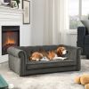 Elegant Rectangle Pet Bed for Small and Medium Dogs, Durable Elevated Dog Sofa Bed, Comfortable Dog Couch
