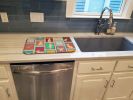 Lots of Chihuahua Dish Drying Mat Absorbent Dish Drying Mat Pad for Kitchen Counter Dish Drainer Mat for Countertop, 14 x 21", Multicolor