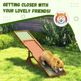 Dog Agility Ramp , Pet Seesaw (Option: as picture)