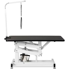 Hydraulic Dog Pet Grooming Table Heavy Duty Big Size Z-Lift Pet Grooming Table (Option: as picture)