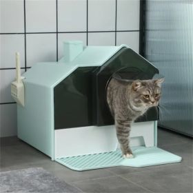 Cat Litter Box (Option: as picture)