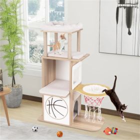 47 Inches Wooden Cat Condo (Option: as picture)