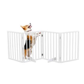 The Wooden Dog Fence White (Option: as picture)