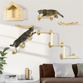 Cat Shelf Set, Cat Tower (Option: as picture)