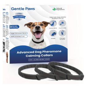 Pet Soothing Calming Collar Cat (Option: 3Packs dog of black)