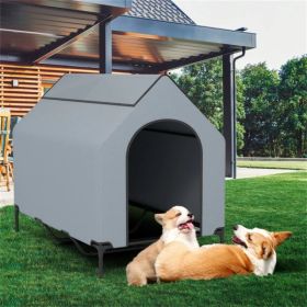 33" x 52" pet house with windows (Option: as picture)