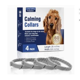 Pet Soothing Calming Collar Cat (Option: 4pcs dog gray)