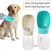Pet Dog Water Bottle 300ML Puppy Drinking Bowls For Small Medium Dogs Cats Hiking Portable Cat Feeder Golden Retriever Supplies