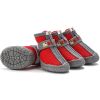 Non Slip Dog Shoes Warm Plush Lining Breathable Pet Boots for Paw Protection