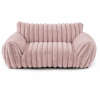 Cute Cat Couch for Pets - Fluffy Cat beds with Premium Soft Corduroy Fleece, Fuzzy Cats beds for Indoor Cats with Removable Washable Cover