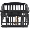 Dog Playpen Safe & Secure Indoor/Outdoor Pet Fence | Folding & Portable | Ideal for Small to Medium Dogs | Easy to Clean