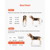 Dog Wheelchair for Back Legs, Adjustable 2 Wheels Pet Wheelchair, Lightweight Dog Cart with Shock-Absorbing Wheels