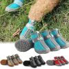 Non Slip Dog Shoes Warm Plush Lining Breathable Pet Boots for Paw Protection
