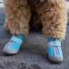 Non Slip Dog Shoes Warm Plush Lining Breathable Pet Boots for Paw Protection
