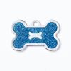 Metal Pet ID Tags With Pink Bone Shape For Dogs & Cats