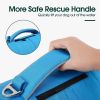 Dog Life Jacket, High Flotation Dog Life Vest for Swimming Boating, Adjustable Small Medium Large Dogs Swim Vest with Rescue Handle and Pocket